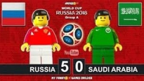 خلاصه بازی روسیه و عربستان در جام جهانی