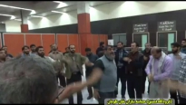 عزاداری حماسه سازان خان طومان در فرودگاه دمشق